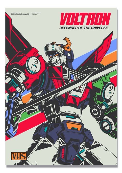 Ultimate Mech Vector Works 2019-2020 on Behance Voltron Poster, Mech Anime, Cartoon Graphic Design, Japan Graphic Design, Art Vector Illustration, Weekly Inspiration, Cool Robots, 80s Cartoons, Gundam Art