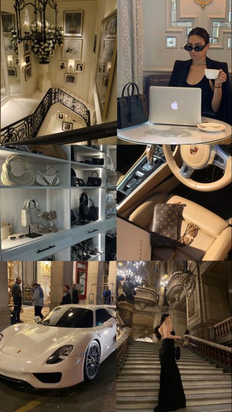 Luxury Old Money Lifestyle, Rich Corporate Aesthetic, Rich Life Collage, Rich Business Woman Aesthetic Working, Money Wealth Aesthetic, How To Manifest Rich Life, Ideal Life Aesthetic Rich, Extreme Wealth Aesthetic, Wealth Aesthetic Money