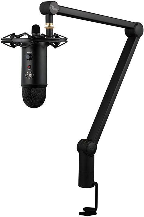 Old Microphone, Yeti Microphone, Blue Yeti Microphone, Blue Microphones, Gaming Microphone, Blue Yeti, Microphone Studio, Boom Arm, Interior Design Games