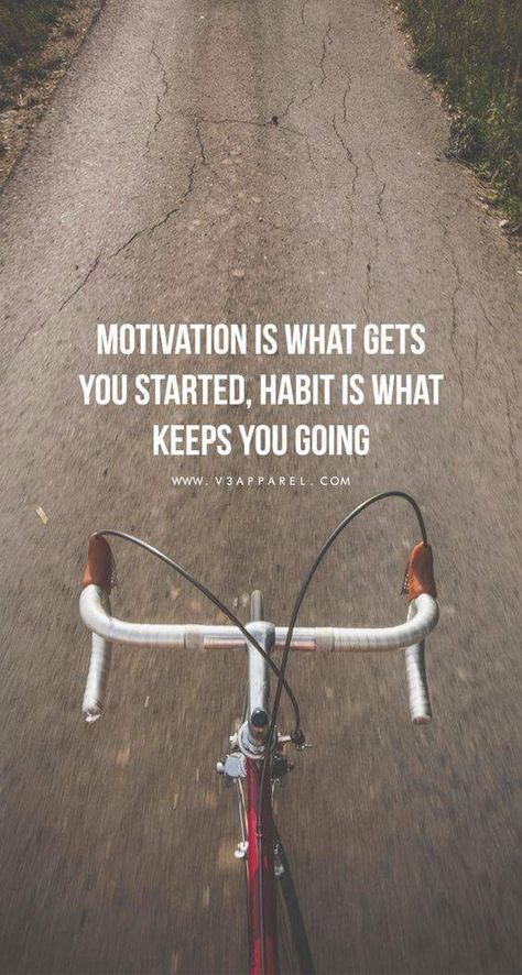 Bike Quotes, Cycling Quotes, Motivation Quote, Awesome Quotes, A Quote, Fitness Quotes, Note To Self, Instagram Captions, Good Advice