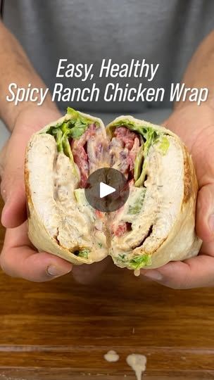 Freezable Wraps Lunches, Spicy Ranch Chicken, Spicy Ranch Sauce, Chicken Wrap Lunch, Food For Kidney Health, Spicy Ranch, Ranch Sauce, Fat Food, Kidney Recipes