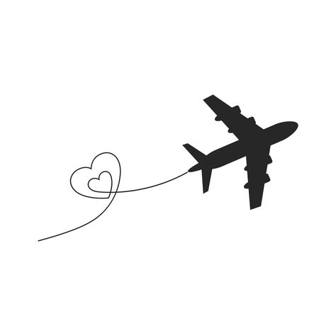 Airplane Aesthetic Drawing, Plane Aesthetic Drawing, Airplane Line Drawing, Plane Silhouette Tattoo, Aeroplane Line Art, Plane Clipart, Airplane Svg Free, Airplane Sillouhette, Airplane Silhouette Clip Art