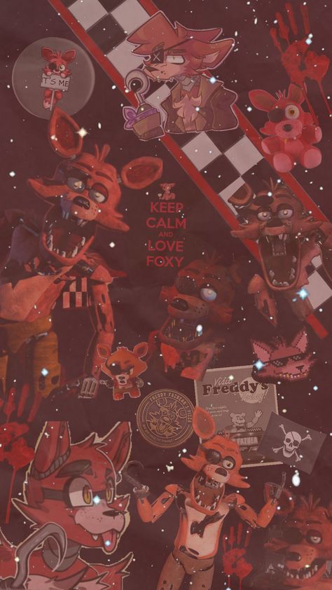 FOXYY❤️🤎 #foxy #fnaf Fnaf Freddy X Foxy, Fnaf Foxy Fanart, Fnaf Moodboard, Foxy Fnaf Fanart, Fnaf Foxy Plush, Fnaf Backgrounds, Foxy Wallpaper, Samsung Wallpaper Hd, Fnaf Pfp