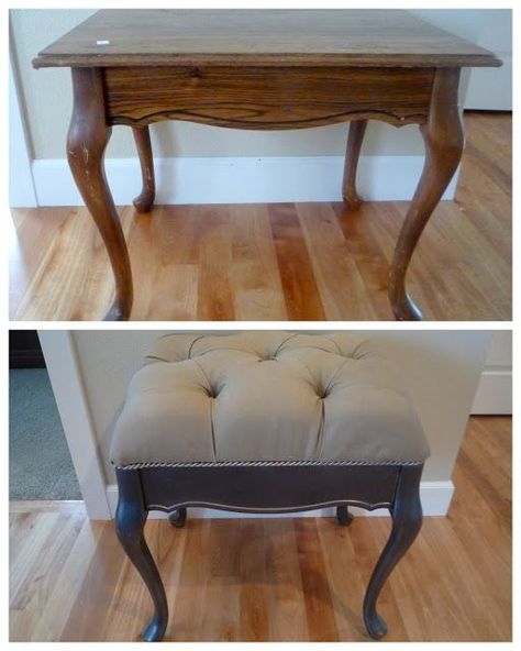 Tufted Bench, Dekor Diy, Refurbished Furniture, Furniture Restoration, Flipping Furniture, Redo Furniture, Upcycled Furniture, Repurposed Furniture, Refinishing Furniture