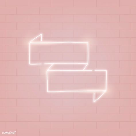 Neon banner on a pink background vector | free image by rawpixel.com / busbus / NingZk V. Vlog Intro Background, Vlog Intro, Neon Banner, Intro Background, Cute Pink Background, Backgrounds Girly, Youtube Banner Backgrounds, Tout Rose, Youtube Banner Design