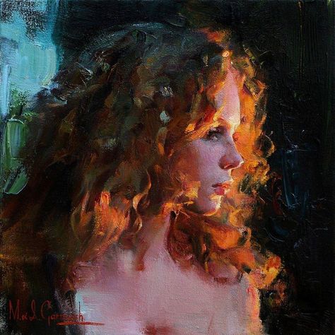 Michael Garmash Garmash Paintings, Figurative Artists, Oil Painting Portrait, Romantic Art, Ethereal Art, Drawing Tutorials, Art References, Pablo Picasso, Painting Illustration