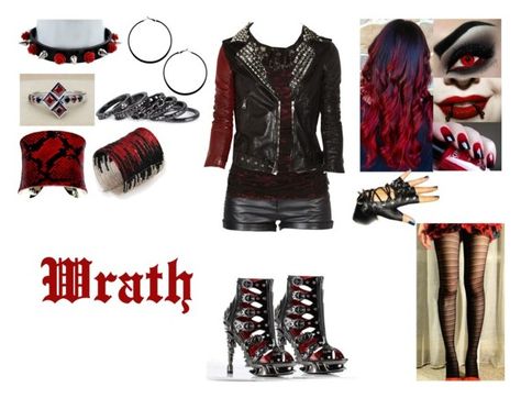 "Wrath- Seven Deadly Sins" by nicoleoliviaberry ❤ liked on Polyvore featuring moda, COSTUME NATIONAL, Balmain, UNEARTHED, Dorothy Perkins y Pieces Wrath Costume Seven Deadly Sins, 7 Deadly Sins Outfits, Seven Deadly Sins Halloween Costume, Wrath Costume, 7 Deadly Sins Costumes, Wrath Seven Deadly Sins, Gloria Groove, 7 Sins, Fantasy Rooms