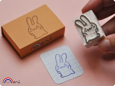 . Print Stamp Design, Cute Stamp Ideas, Cute Stamps Design, Eraser Stamp Ideas, Handmade Stamps Diy, Stamp Design Ideas, Rubber Stamp Ideas, Rubber Stamp Design, Rubber Stamps Diy