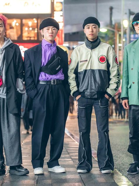 Harajuku Street Style 90s, Street Fashion Tokyo, Japan Style Fashion Men, Mens Fashion Japanese, Japan 90s Fashion Men, Men’s Fashion Japan, Harajuku Outfits Men, 90s Japanese Street Fashion Men, Tokyo Street Style 2023