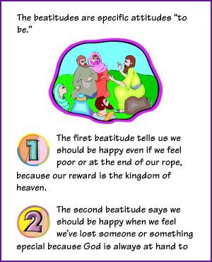 Beattitudes For Kids, Water Wednesday, Beatitudes For Kids, Sunday School Songs, The Beatitudes, Sermon On The Mount, Story Kids, School Songs, Bible School Crafts