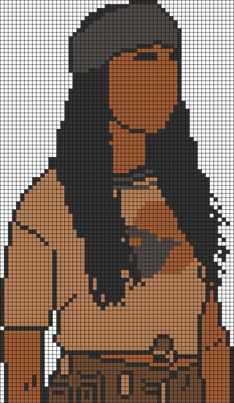 Outer Banks Perler Beads, Cross Stitch Fonts, Pixel Art Pattern, Alpha Pattern, Tapestry Crochet, Alpha Patterns, Outer Banks, Perler Beads, Friendship Bracelet