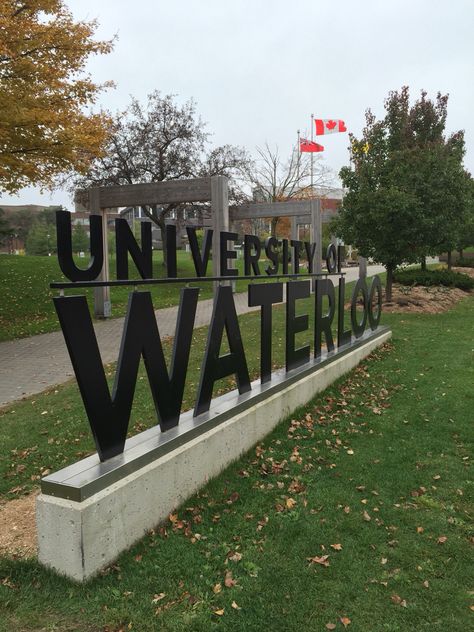 Waterloo University Waterloo University, Comfort Photos, Future Board, Home Work, The Program, College Life, My Father, Vision Board, University