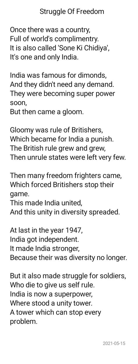 Upsc Lover, Independence Day Poem, Independence Day Poems In English, Poem On Freedom, Independence Day Speech In English, Poetry On Independence Day, English Poems For Recitation, Independence Day Speech In Hindi, Patriotic Poems In Hindi