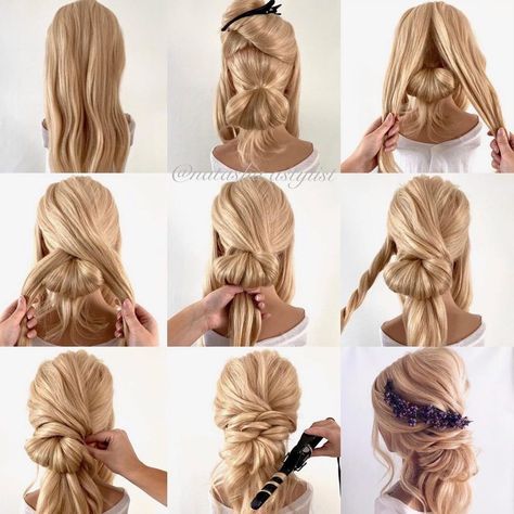 Super Cute Hairstyles, Engaging Posts, Bridesmaid Hair Long, Step By Step Hairstyles, Up Dos For Medium Hair, Dance Hairstyles, Peinados Recogidos, Updos For Medium Length Hair, Bridesmaid Hair Updo