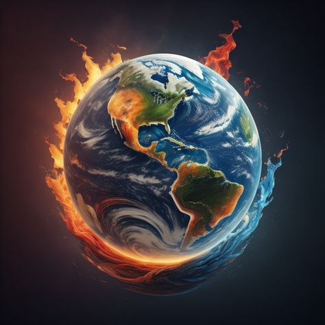 Scorched Earth Art, Earth Burning, Earth Melting, Earth On Fire, Buddhism Wallpaper, Earth Images, Protest Art, Fire Painting, Earth Photos