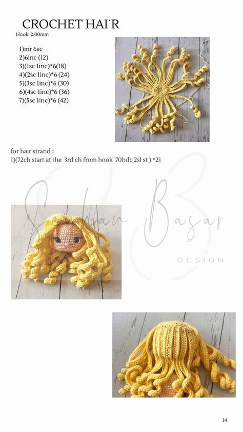 Mermaid Crochet Pattern, رسم كاريكاتير, Easy Bag, Crochet Doll Tutorial, Doll Crochet Pattern, Quick Crochet Patterns, Crochet Mermaid, Pola Amigurumi, Toys Crochet