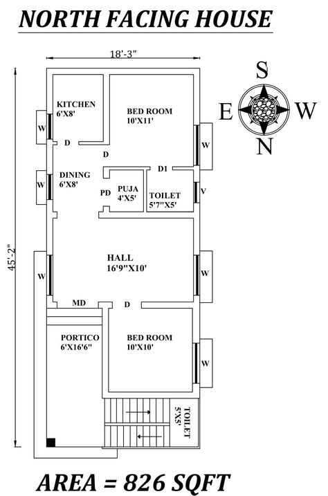 AutoCAD DWG file shows 18'3 18x45 House Plan, 17×45 House Plan, 20x60 House Plans North Facing, 30*45 West Facing House Plan, 30 50 House Plans India North Facing, 25×50 House Plan North Facing, West Facing House Plans Vastu 30*50, 20x30 House Plans, West Facing House