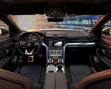 Lamborghini Urus Inside, Lamborghini Inside, Urus Aesthetic, Snap Night, Dream Cars Bmw, New Luxury Cars, Cars Bmw, Luxury Appliances, Lamborghini Urus