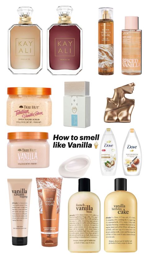 How to smell like vanilla , vanilla perfume , vanilla body mist , vanilla body care , vanilla cream , vanilla body wash , vanilla sugar scrub , vanilla body wash Vanilla Body Care, To Smell Like Vanilla, Vanilla Body Mist, Best Smelling Body Wash, Perfume Vanilla, Smell Like Vanilla, Vanilla Sugar Scrub, Vanilla Body Wash, Body Hygiene