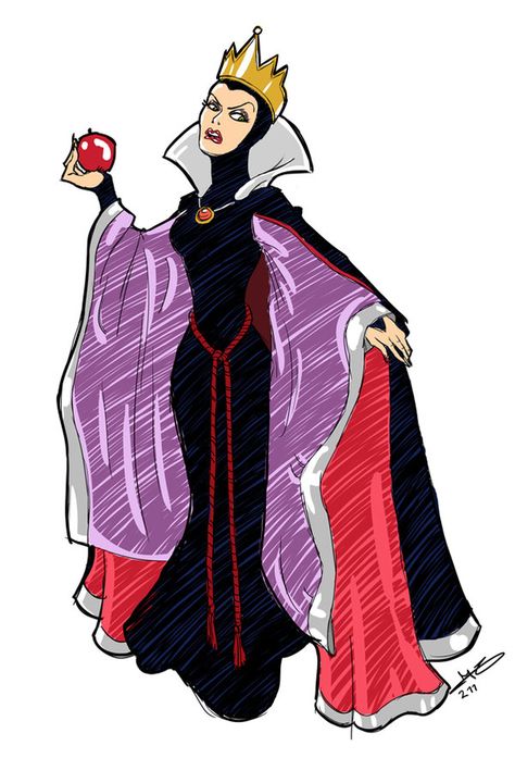 The Fairest of Them All by Tella-in-SA on DeviantArt 1200 Fashion, Snow White Stepmother, Evil Queen And Snow White Fanart, Evil Witch Snow White, Evil Queen In Snow White, Evil Queen Snow White Art, Evil Queen From Snow White, Disney Evil Queen, Hair Stenciling