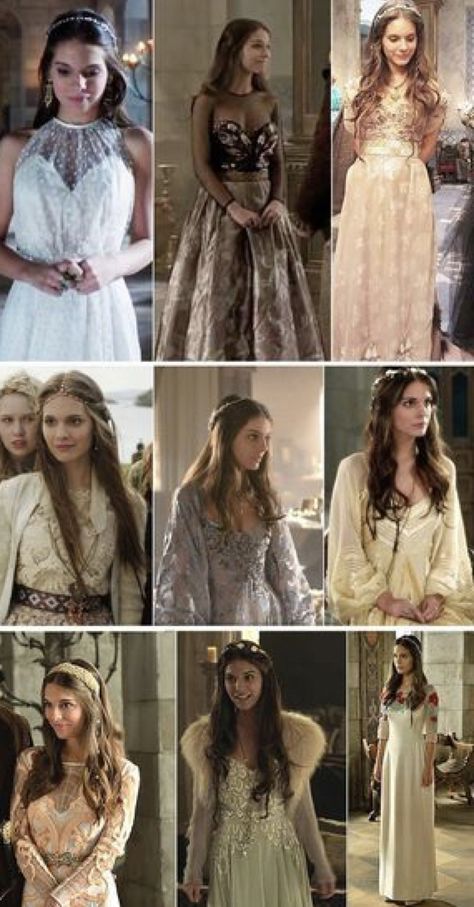 Oh sweet Kenna! Her and Greer were my favorite Ladies in Waiting! Reign Dresses Mary, Caitlyn Stasey, Reign Kenna, Kenna Reign, Alexia Giordano, Reign Outfits, Lady Kenna, Reign Tv Show, Marie Stuart