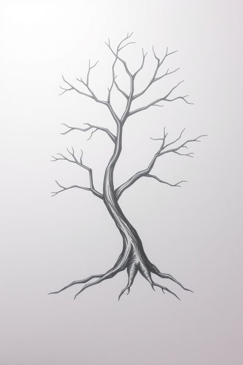 Check out these 12+ forest drawing ideas that offer a range of styles and difficulty levels, perfect for artists and hobbyists of all backgrounds! Drawing Trees Simple, Tree Sketches Simple, How To Draw A Tree Step By Step Easy, Forest Drawing Ideas, Drawing Ideas Forest, Tree Silhouette Drawing, Simple Tree Drawing, Tree Drawing Ideas, Log Drawing