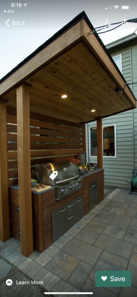 Outdoor Bbq Area, Outdoor Grill Station, Outdoor Barbeque, Outdoor Kitchen Decor, Outdoor Kitchen Plans, Build Outdoor Kitchen, Outdoor Bbq Kitchen, Cottage Shabby Chic, Backyard Renovations