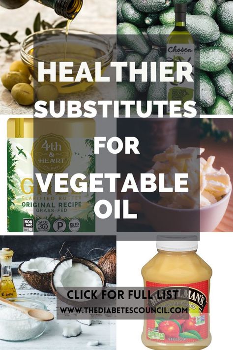 healthy substitutes for vegetable oil Oil Substitutions, Coconut Oil Substitute, Olive Oil Substitute, Vegetable Oil Substitute, Herb Medicine, Healthy Substitutes, Baking Substitutions, Oil Substitute, Guacamole Ingredients