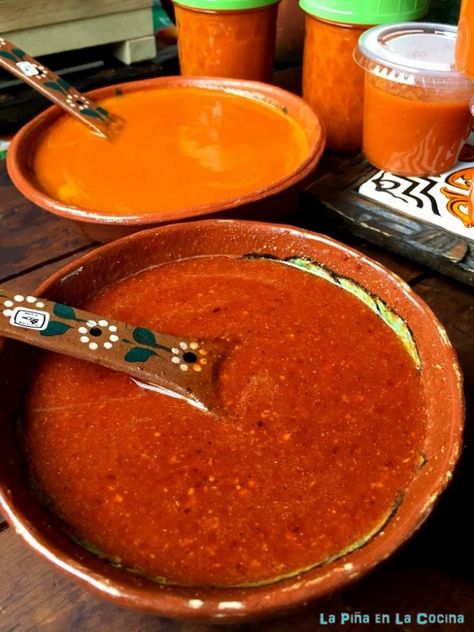 Spicy Salsa Recipe, Authentic Mexican Salsa, Mexican Salsa Recipes, Authentic Mexican Recipes, Mexican Salsa, Chile Sauce, Hot Sauce Recipes, Spicy Salsa, Mexican Heritage