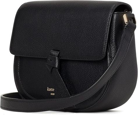 Kate Spade New York Knott Medium Saddle Bag Black One Size: Handbags: Amazon.com Saddle Bag, Kate Spade New York, Saddle Bags, Saddle, Crossbody Bags, Fashion Bags, Kate Spade, For Free, New York