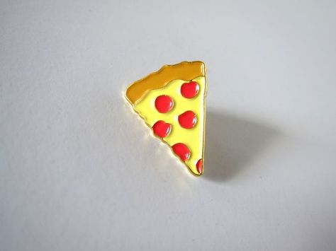 Pizza Emoji, Pizza Pin, Emoji Game, Label Pin, Enamel Pin Collection, Pin Pals, Backpack Pins, Shirt Pins, Jacket Pins