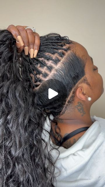 Trending Braids, Neat Braids, Dreadlock Hair, Trending Hair, Natural Hair Stylists, Dreadlock Hairstyles, Boho Braids, About Hair, Box Braids