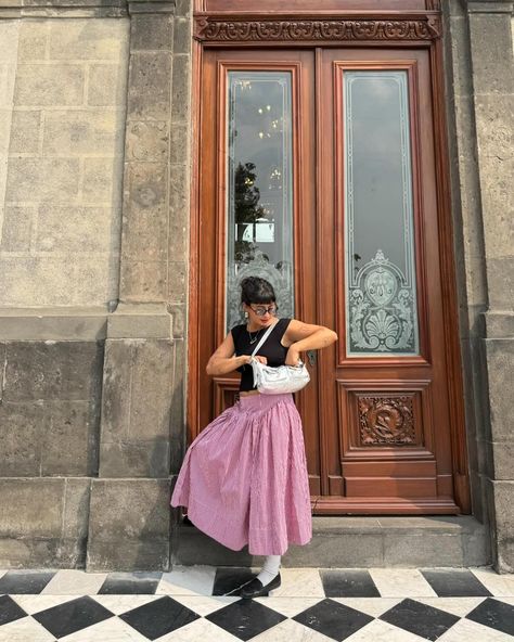 @valeriametzz takes the drop waist gingham skirt to Mexico City ♥️ Drop Waist Skirt, Gingham Skirt, The Drop, Summer 24, Drop Waist, Mexico City, Waist Skirt, Gingham, Mood Board