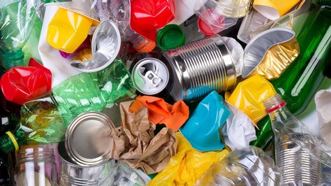 A reader wonders if it's OK to to recycle containers made of goodness-knows-what. Umbra says, "Goodness! No! What?" Recycling Facts, Lego Education, Peanut Butter Jar, Recycling Information, Science Lesson Plans, Recycling Containers, Household Waste, Homestead Survival, Packing Peanuts