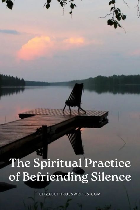 The Spiritual Practice of Befriending Silence – Elizabeth Ross Writes Practicing Silence, Practice Silence, Christian Encouragement, Christian Blogs, Spiritual Practices, Christian Living, Spiritual Growth, Picnic Table, Encouragement