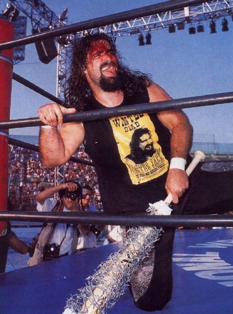 Ecw Wrestling, Japanese Wrestling, Mick Foley, Wrestling Posters, Tna Impact, World Heavyweight Championship, Professional Wrestlers, Wwe Legends, Wwe World