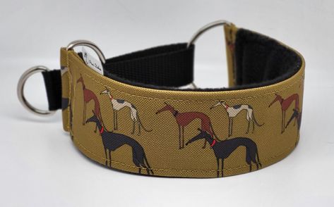 Excited to share the latest addition to my #etsy shop: Comfortable, soft, cosy martingale dog collar. Width - 5cm/2 Whippet Collar, Martingale Dog Collar, Cartoon Funny, Collar Pattern, Whippet, Greyhound, Collar And Leash, Pet Collars, Things To Buy