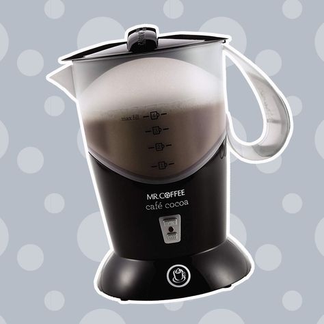 These Hot Chocolate Makers Will Turn Your Kitchen into a Cozy Cafe Hot Cocoa Maker, Hot Chocolate Maker, Cocoa Hot Chocolate, Gourmet Hot Chocolate, Best Hot Chocolate, Cocoa Recipes, Mr Coffee, Electric Milk Frother, Cocoa Chocolate