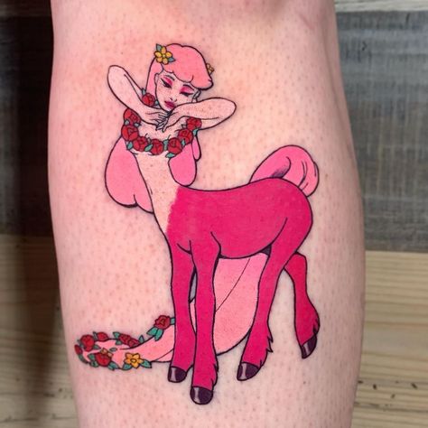 Centaur Tattoo, Valkyrie Tattoo, Sweet Tattoos, Cute Little Tattoos, Traditional Tattoo Flash, Funny Tattoos, Tattoos Gallery, Great Tattoos, Disney Tattoos