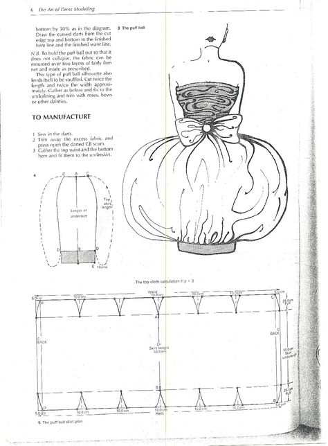 Puff Skirt Pattern, Balloon Skirt Pattern, Puff Skirt, Patterns For Fashion, Girls Dress Sewing Patterns, Fashion Design Patterns, Skirt Patterns Sewing, Sewing Skirts, Easy Sewing Patterns