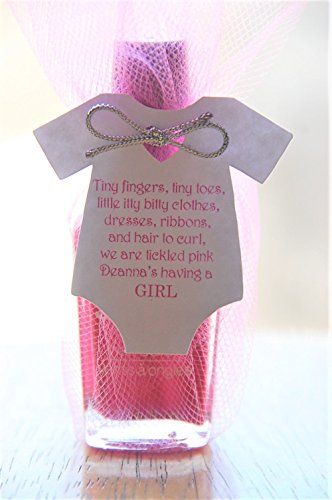 Tickled Pink Gift, Baby Shower Party Favors Girl, Baby Shower Nails, Baby Shower Sweets, Baby Shower Party Favors, Tickled Pink, Pink Baby Shower, Baby Shower Party, Baby Shower Diy