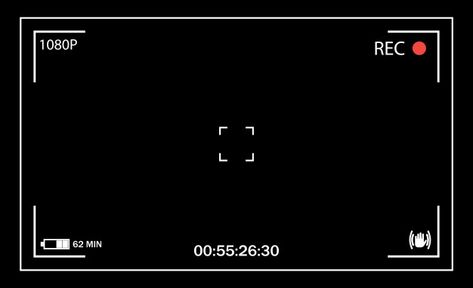 Camera viewfinder. user interface Premiu... | Premium Vector #Freepik #vector #camera #lines #cinema #film Camera Viewfinder, Not Musik, Picture Templates, Youtube Design, Overlays Picsart, Overlays Transparent, Cinema Film, Aesthetic Template, Collage Template