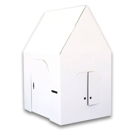 Easy Playhouse Easy Playhouse : Target Easy Playhouse, Cardboard Box Houses, Mail Slots, Playground Structures, Donation Box, Cardboard House, Box Houses, House Inside, Construction Paper