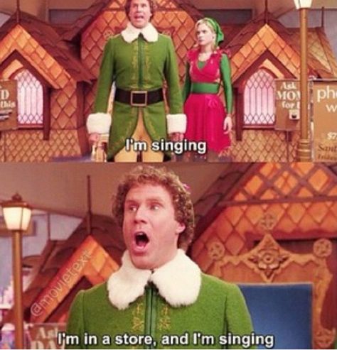 <3 Christmas Profile, Ireland Christmas, Elf 2003, Merry Chrysler, Christmas In Ireland, Elf Quotes, Funny Christmas Movies, Christmas Movie Quotes, Movie Journal