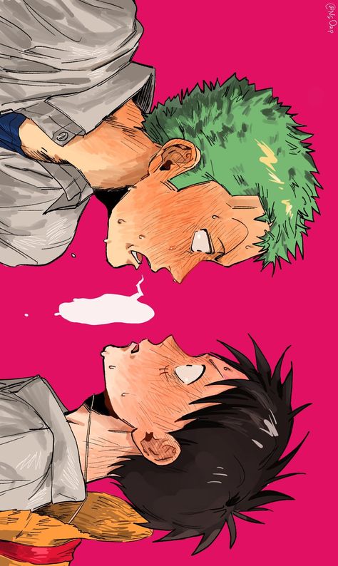 Zoro X Luffy, Luffy X Zoro, Zoro Luffy, One Piece Crew, One Piece Wallpaper Iphone, One Piece Ace, One Piece Ship, One Piece Funny, Zoro One Piece