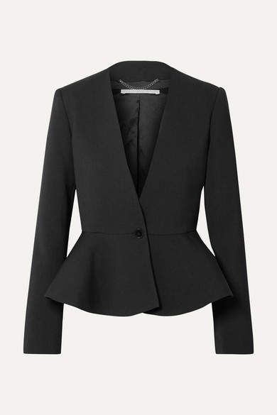 Peplum Outfits, Peplum Blazer, Dressy Shirts, Blazer Black, Mode Inspiration, Black Blazers, Blazers For Women, Eminem, Net A Porter