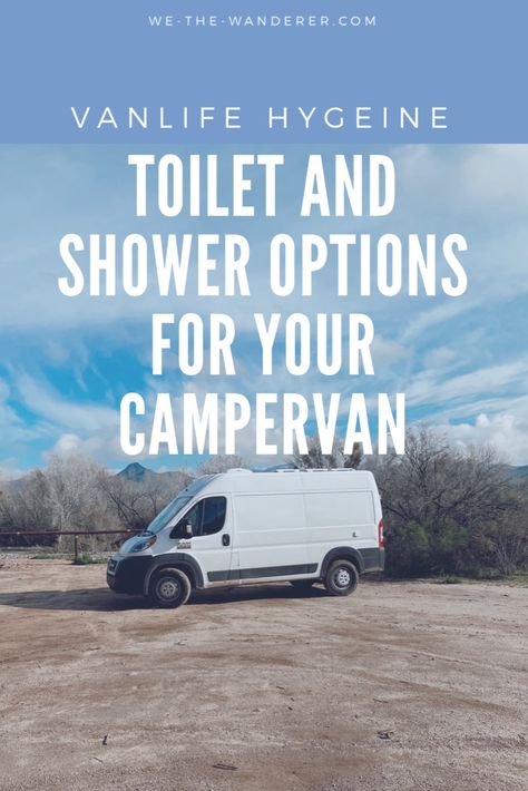 Camper Van Shower, Shower Options, Van Conversion Ideas, Living In A Van, Camper Build, Diy Campervan, Dirty Hippie, Camper Van Life, Camper Organization