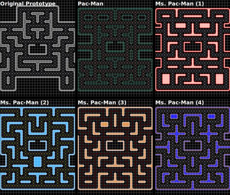 Pacman Fruit, Pixel Pacman, Pac Man Maze, Ms Pacman, Man Games, Cross Stitch Bookmarks, Game Concept, Pac Man, Roleplaying Game