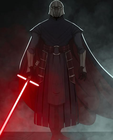 Sith Warrior, D&d Star Wars, Star Wars Cartoon, Sith Empire, Star Wars Sith, Dark Side Star Wars, Star Wars Characters Pictures, Star Wars Concept Art, Star Wars Empire