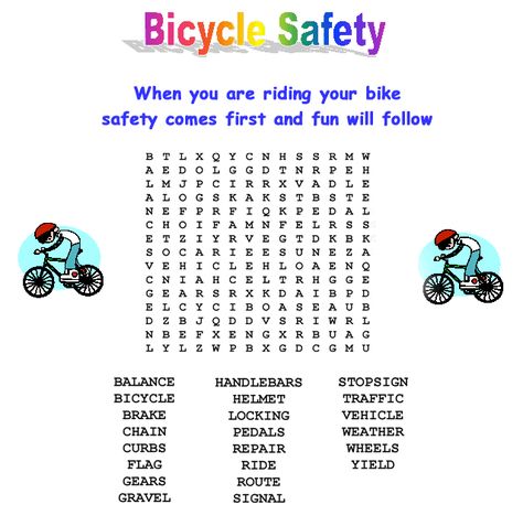 Valuable Safety: Bicycle Safety! (kids) Bike Safety Activities, Beaver Activities, Bike Rodeo, Teaching Safety, Bicycle Party, Beaver Scouts, Bicycle Crafts, Tiger Scouts, Safety Activities